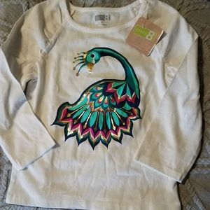 Crazy 8 peacock shirt